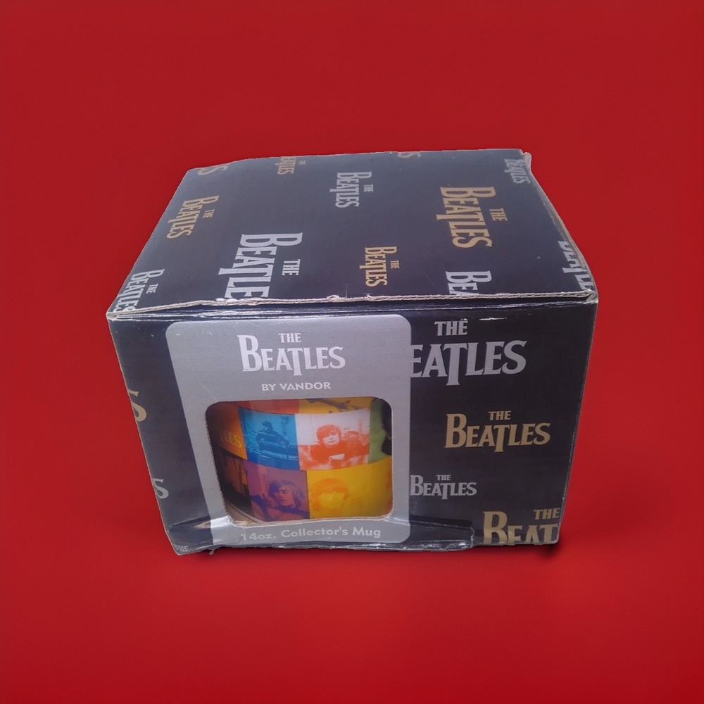 The Beatles 2001 Apple Corps Vandor 14oz Collector Mug 64068 New In Box